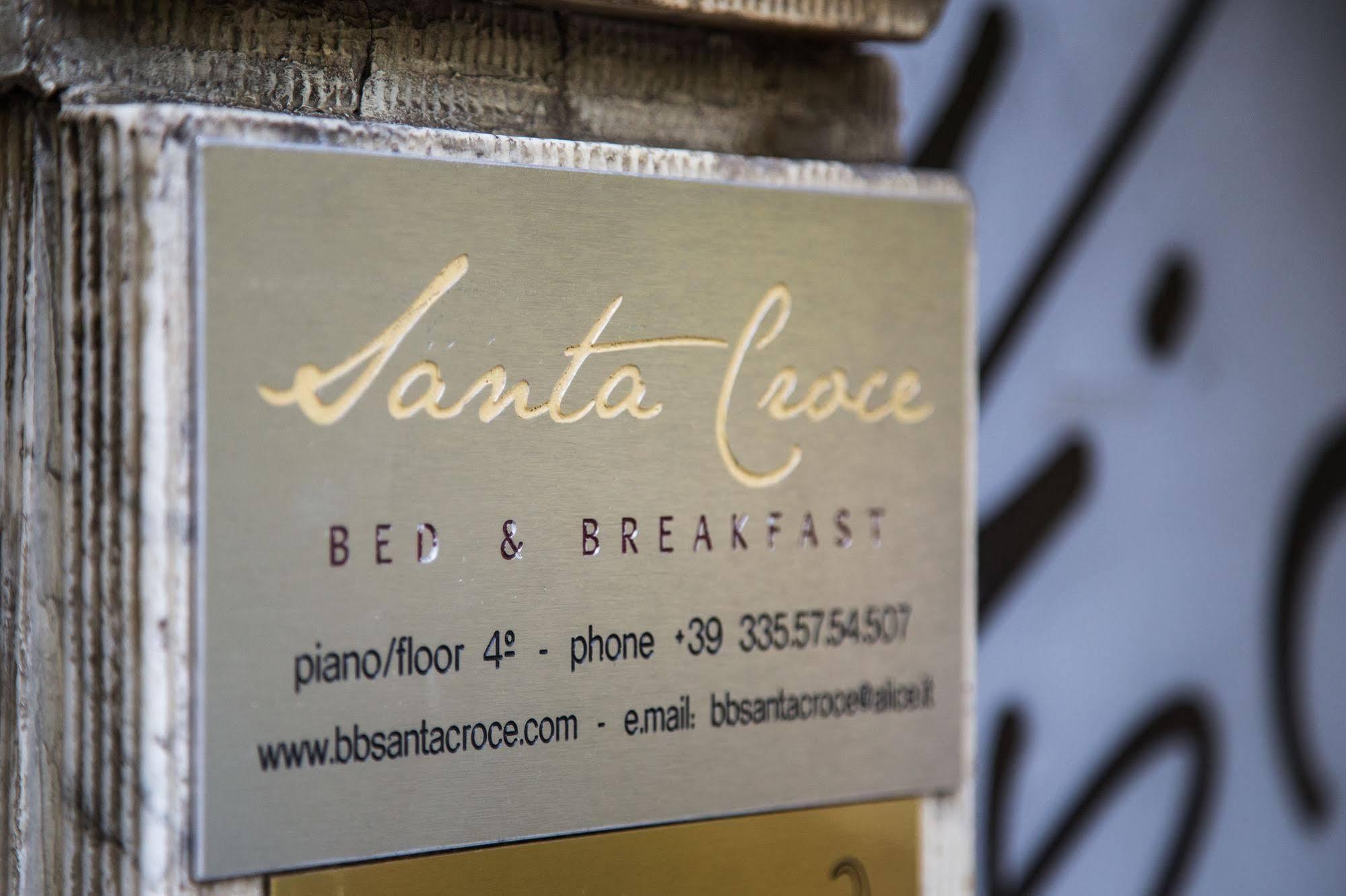 Santa Croce Bed and Breakfast Rom Eksteriør billede